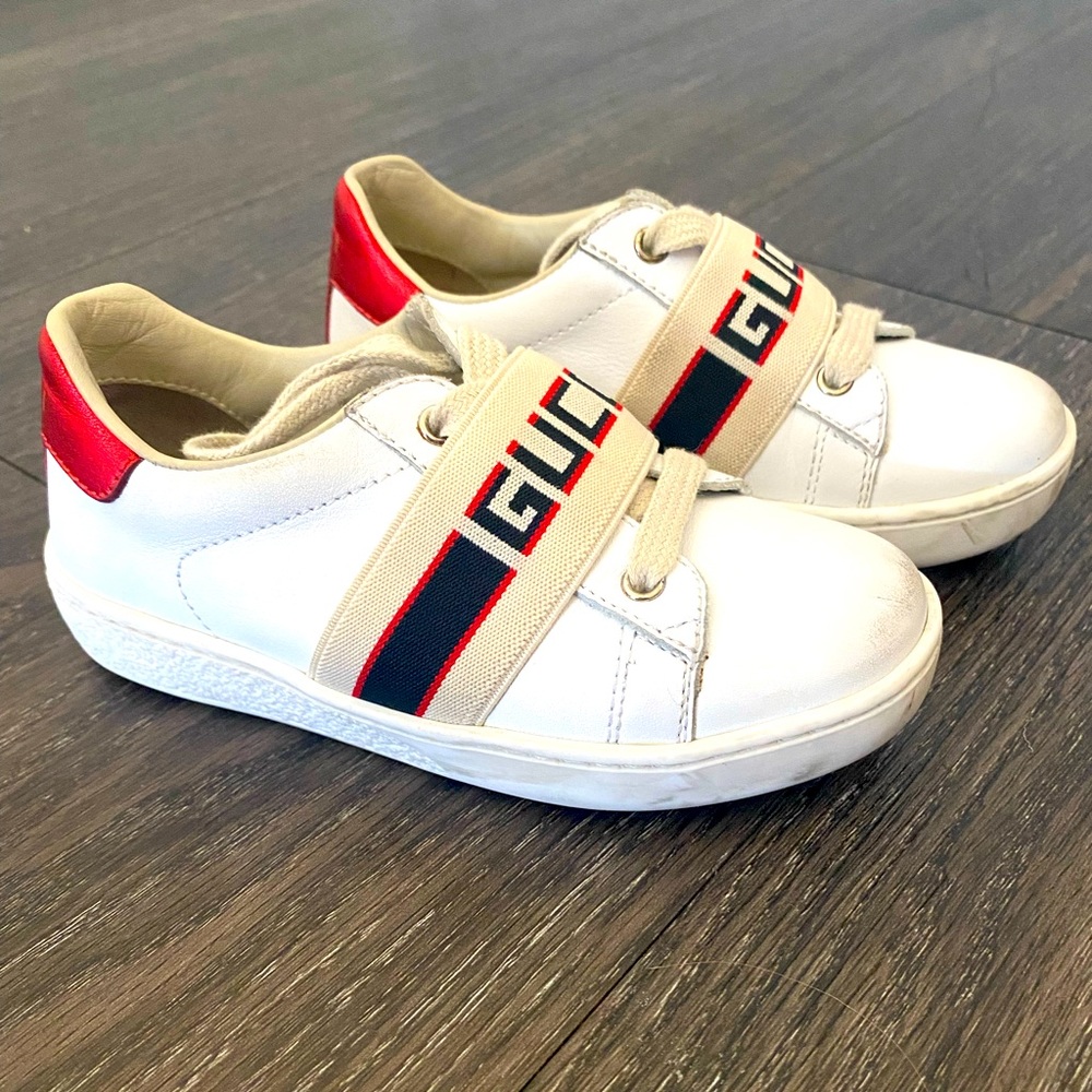 Children’s Ace sneaker with GUCCI stripe